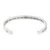 You Are Loved You Are Valued You Are Beautiful Adjustable Cuff Bracelet