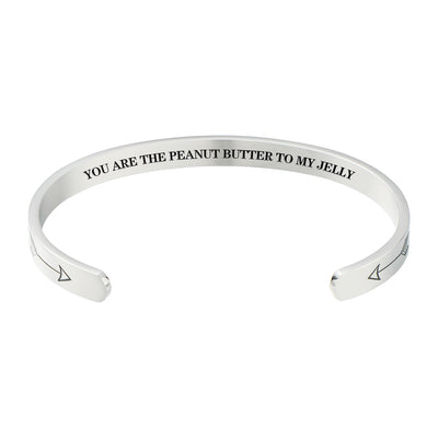 You Are The Peanut Butter To My Jelly Bracelet