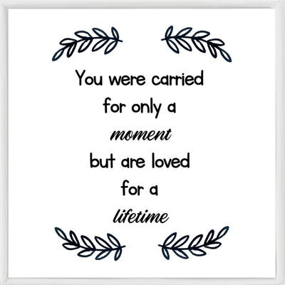 You Were Carried For Only A Moment But Are Loved For A Lifetime Bracelet