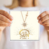 You Are Sunshine Sterling Silver Necklace