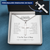 To My Future Husband， My Other Half Personalized Cross Necklace