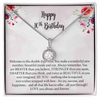 10th Birthday Eternal Hope Necklace Girl, 10th Birthday Necklace Gift For Girl, 10 Year Old Birthday Gift, 10th Birthday Gift Ideas
