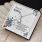 Birthday Gifts for 16 Year Old Girls, Eternal Hope Necklace Gifts for Teenage Girls, Happy Birthday Jewelry Gifts for My Beautiful Daughter with Message Card And Gift Box