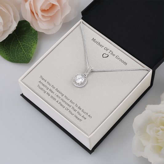 Mother Of The Groom Necklace Gift From Bride, Mother In Law Gift