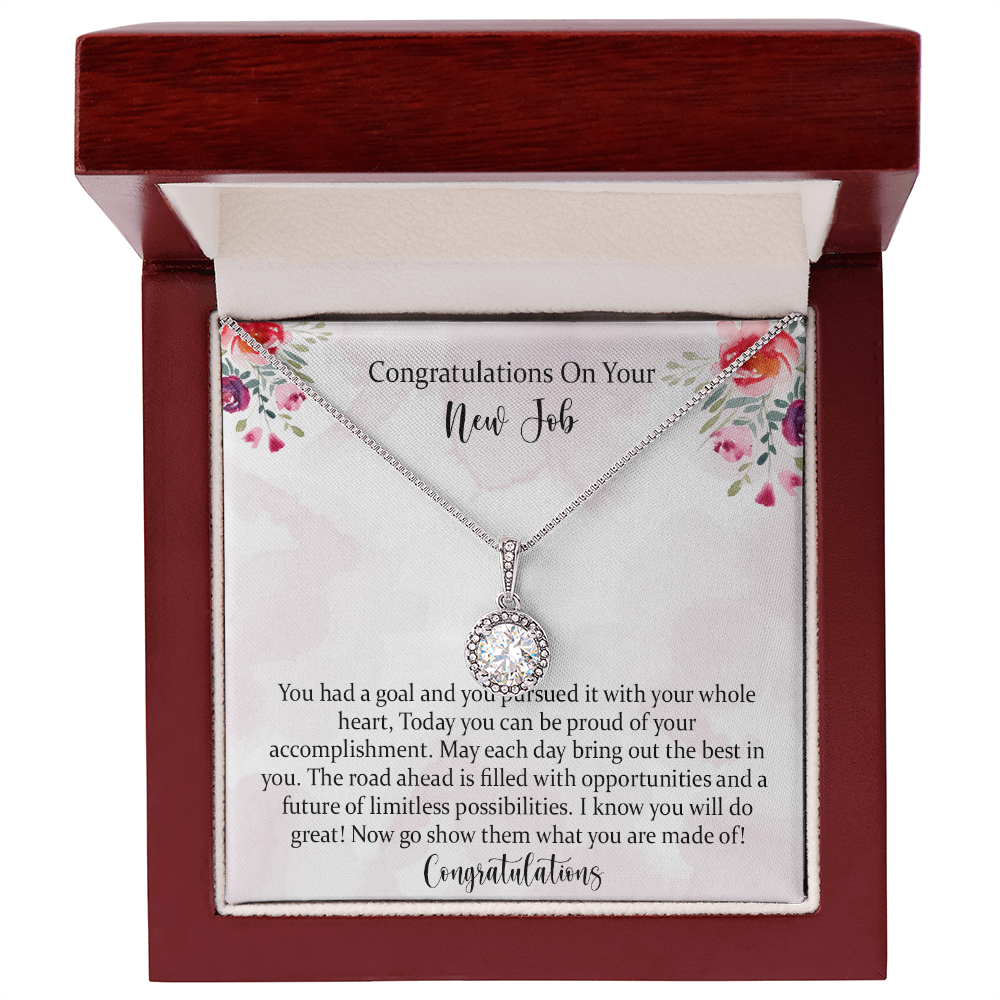 New Job Eternal Hope Necklace Gifts, New Employment, Gifts For Her, Congratulations Gift, Necklace For Her, New Beginnings