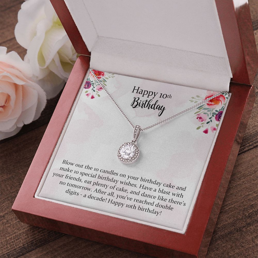 10th Birthday Gift For Her - Name Necklace Gift For A 10 Year Old's Bi –  Liliana and Liam