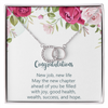 New Job Gift For Her, Congratulations Gift New Job, Colleague Leaving Gift, New Job Necklace Gifts For Woman