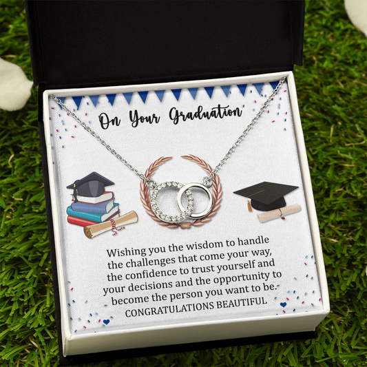 Graduation Perfect Pair Necklace Gift For Her 2022, College Graduation Gift For Her, High School, Senior Graduation, Class Of 2022, Graduation Gift For Girl
