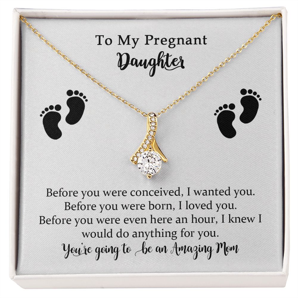 Necklace for expecting mom discount