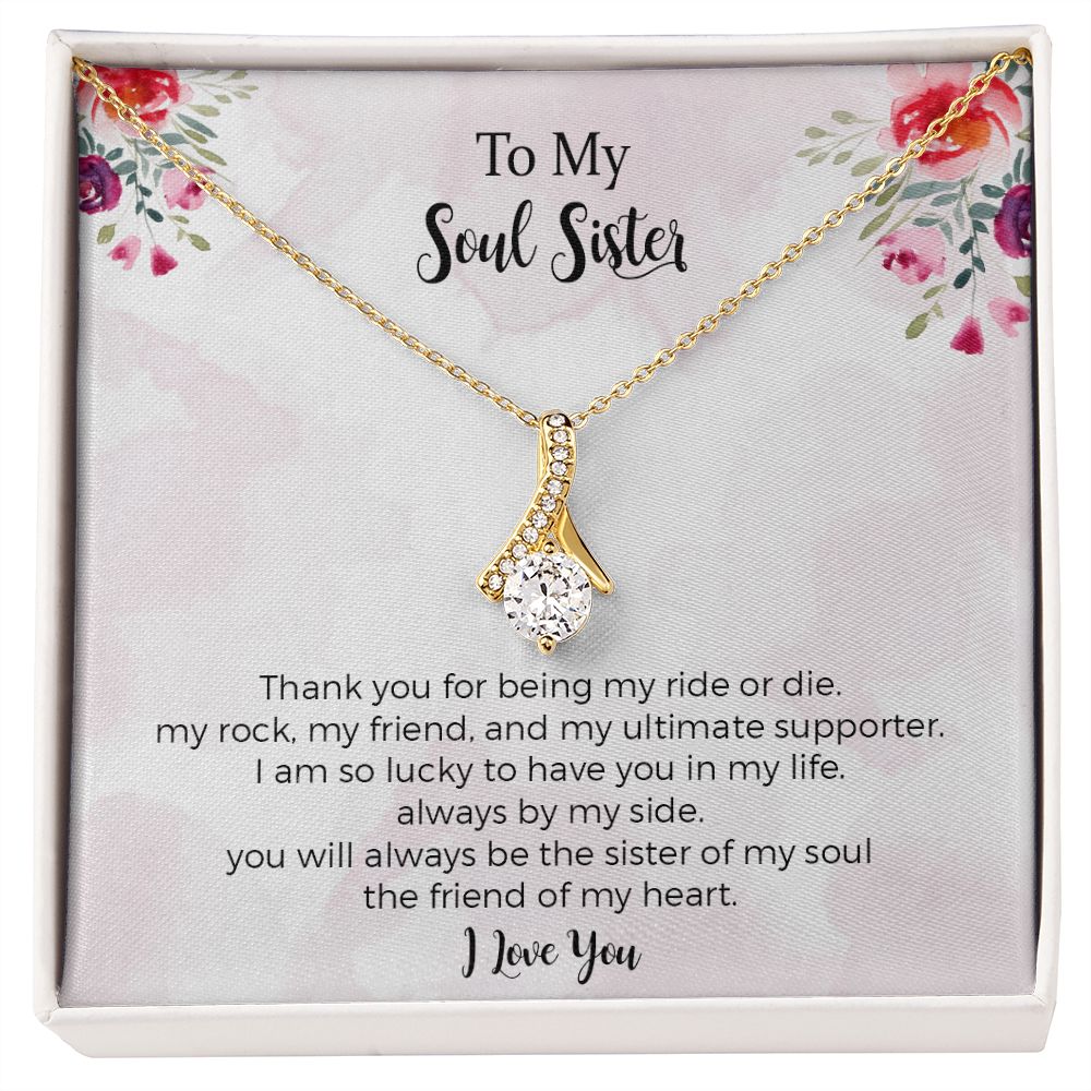 Soul Sister Gifts, Best Friend Necklace, Soul Sister Necklace