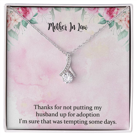 Mother In Law Alluring Beauty Necklace Mother of The Groom Gift