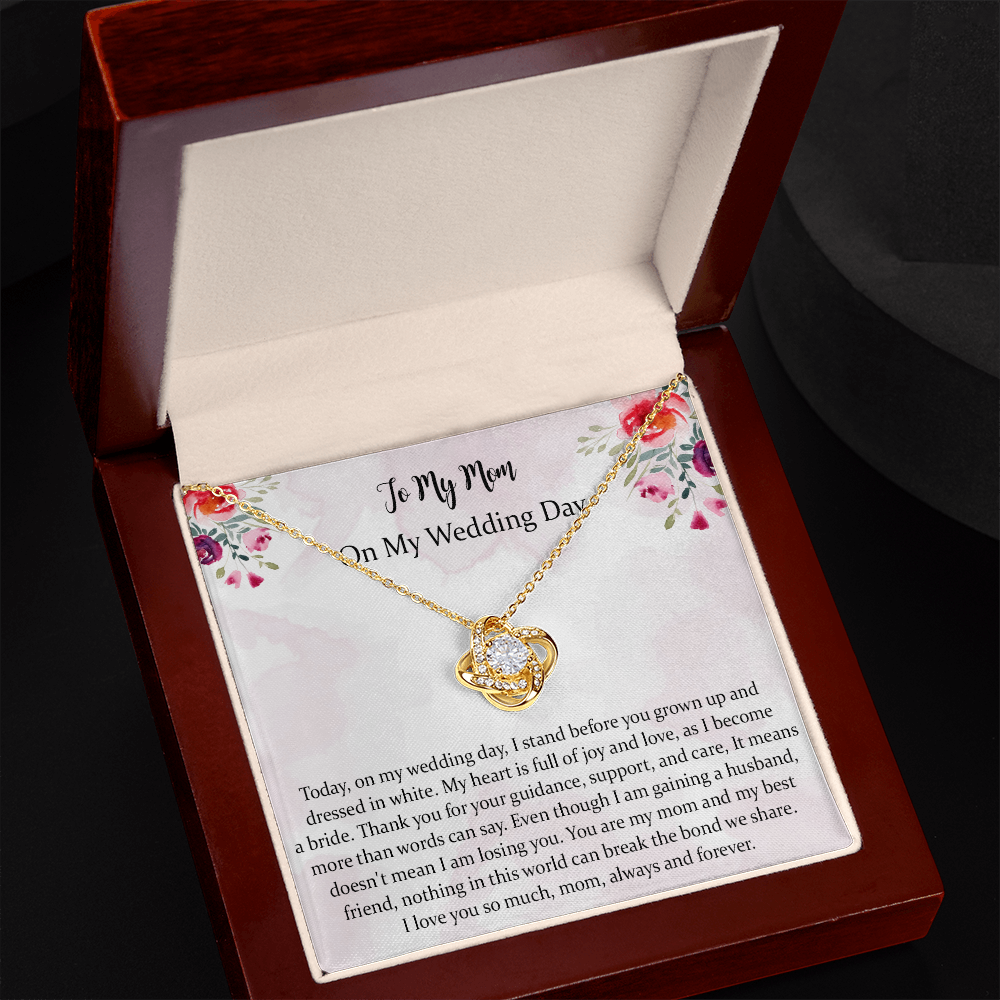 Mother Of The Bride Gift From Daughter, Mother Of The Bride Necklace From Bride, Wedding Gift For Mom