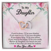 Daughter Gift From Mom, Daughter Necklace, Gifts to Daughter, Daughter Necklace from Mom, Daughter Birthday Jewelry