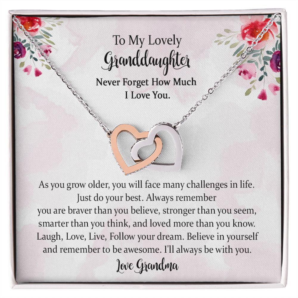 Graduation Gift for Granddaughter Love Grandparents - Love Knot Neckla –  Inspired Love Gifts