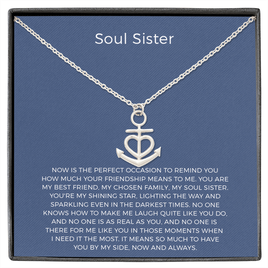 Soul Sister Gifts, Best Friend Jewelry, Soul Sister Gifts, Best Friend Birthday, Best Friend Holiday and More