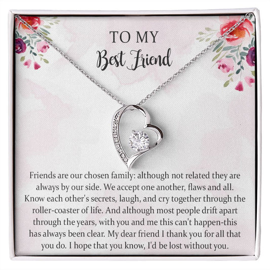 Best Friend Forever Love Necklace Gifts, Best Friend Necklace