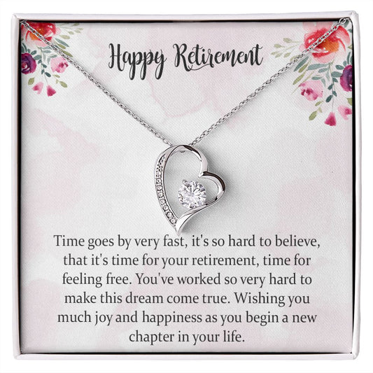 Retirement Gifts For Women Necklace, Retirement Necklace For Women, Women Retirement Gifts, Retirement Necklace For Colleagues