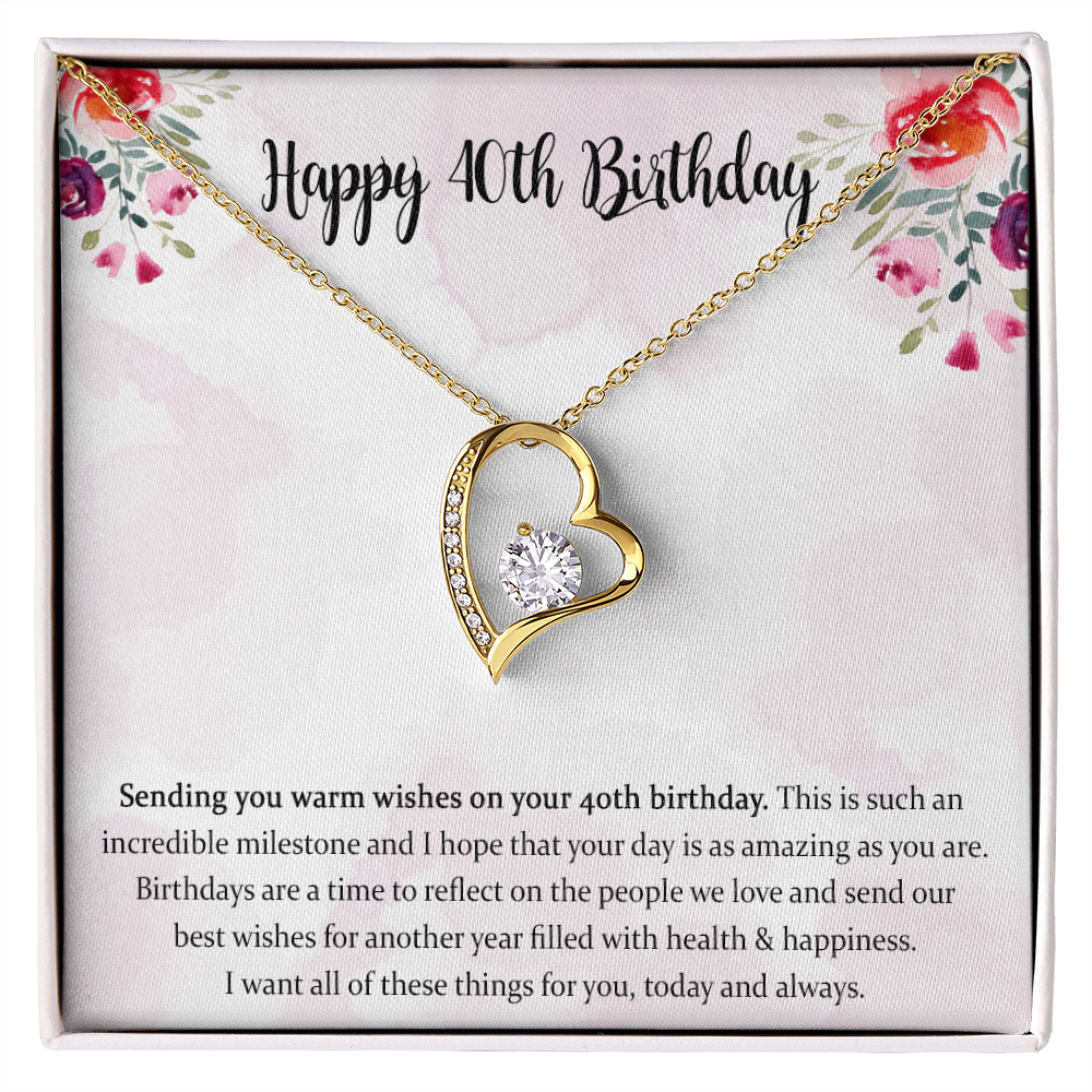 Best friend hot sale 40th birthday
