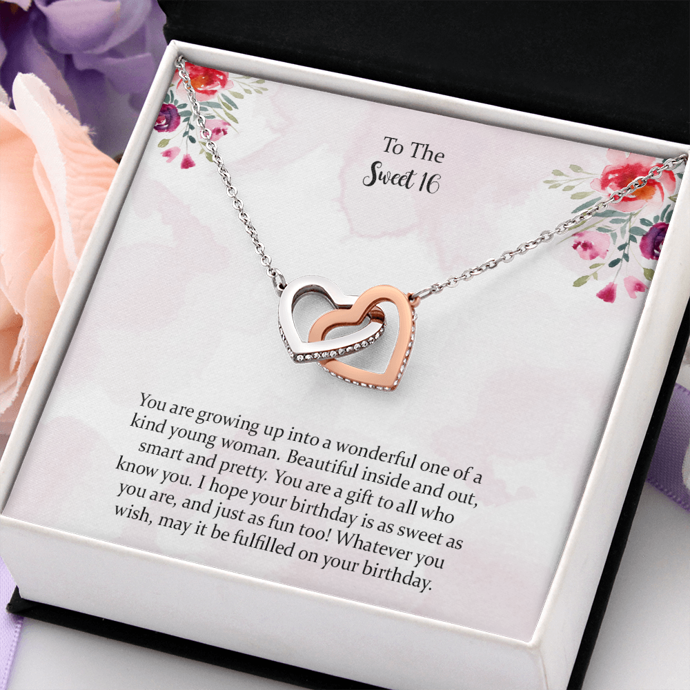 Sweet 16 Gift, 16th Birthday Gift Girl Necklace, Sweet 16 Necklace, Gift For 16 Year Old Girl