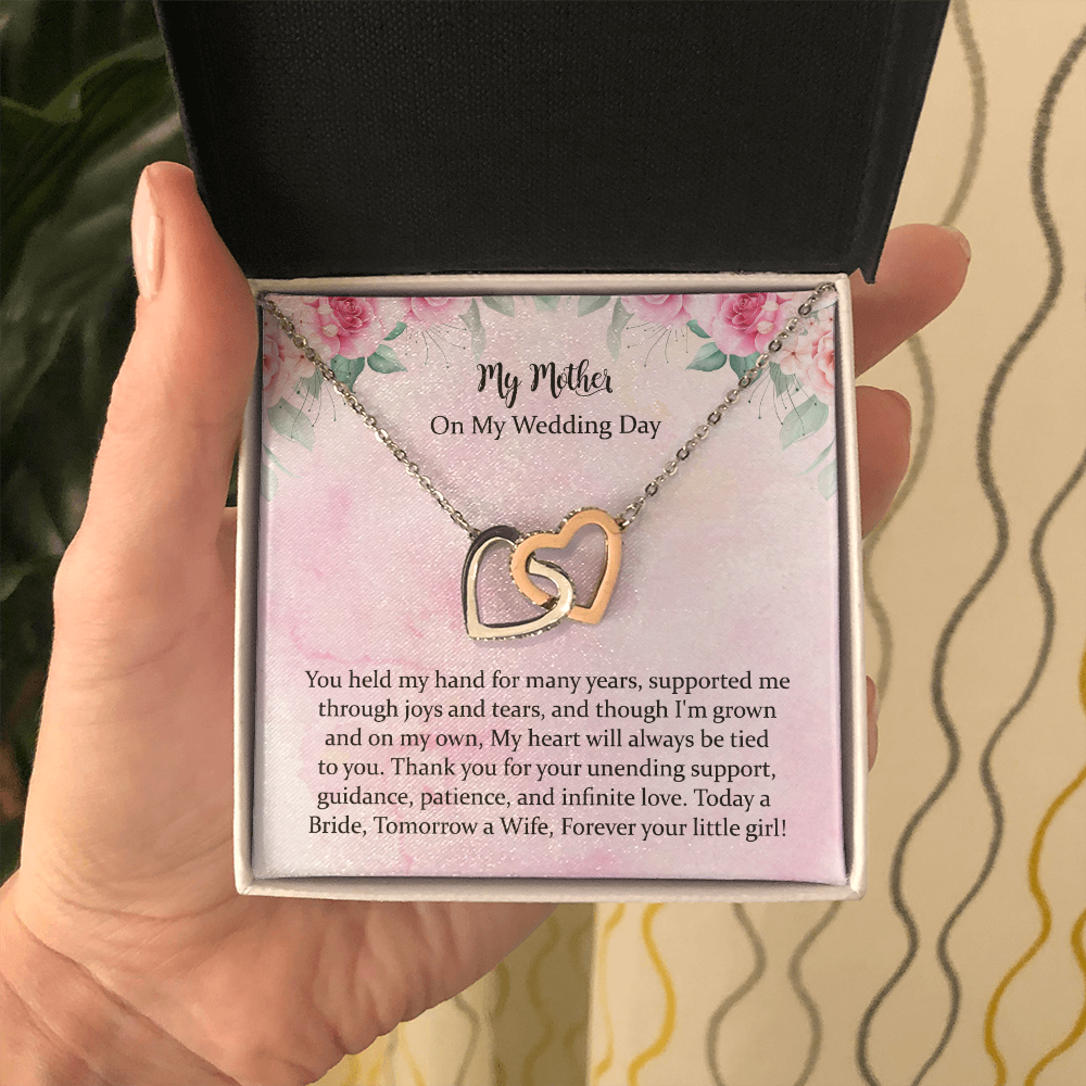 Mother Of The Bride Necklace Gift On Wedding Day From Bride