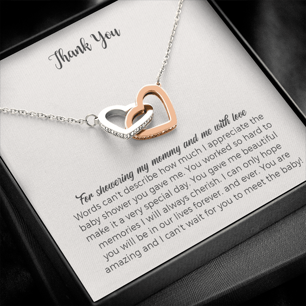 Baby Shower Hostess Gift Thank You Baby Shower Host Gifts Baby Shower Wording Baby Shower Favors Pregnancy Wish Necklace Gifts For Her