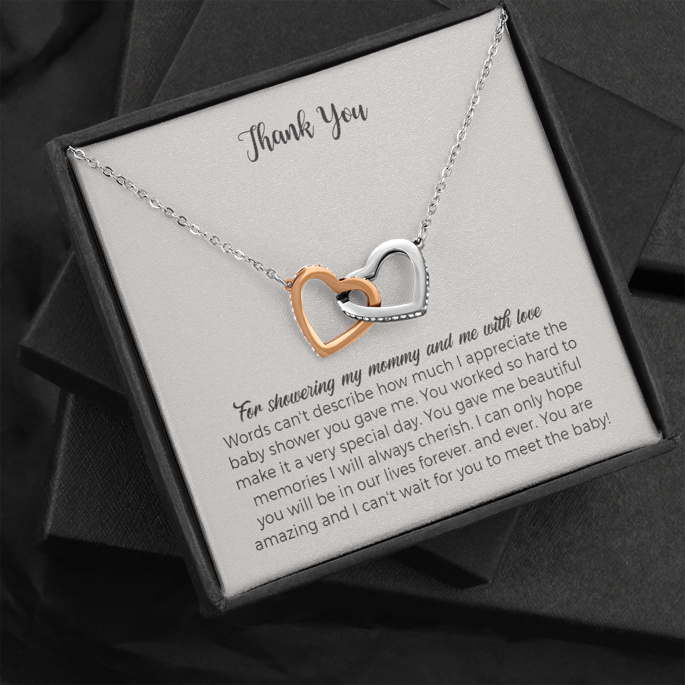 Baby Shower Hostess Gift Thank You Baby Shower Host Gifts Baby Shower Wording Baby Shower Favors Pregnancy Wish Necklace Gifts For Her