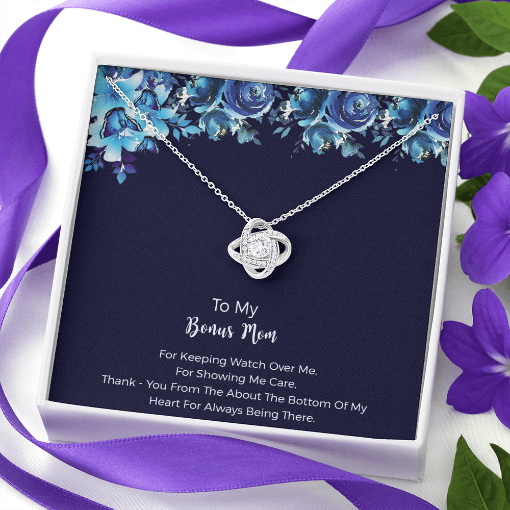 Bonus Mom  Jewelry Gifts, Bonus Mom Quotes, Stepmother Necklace, Stepmom Necklace