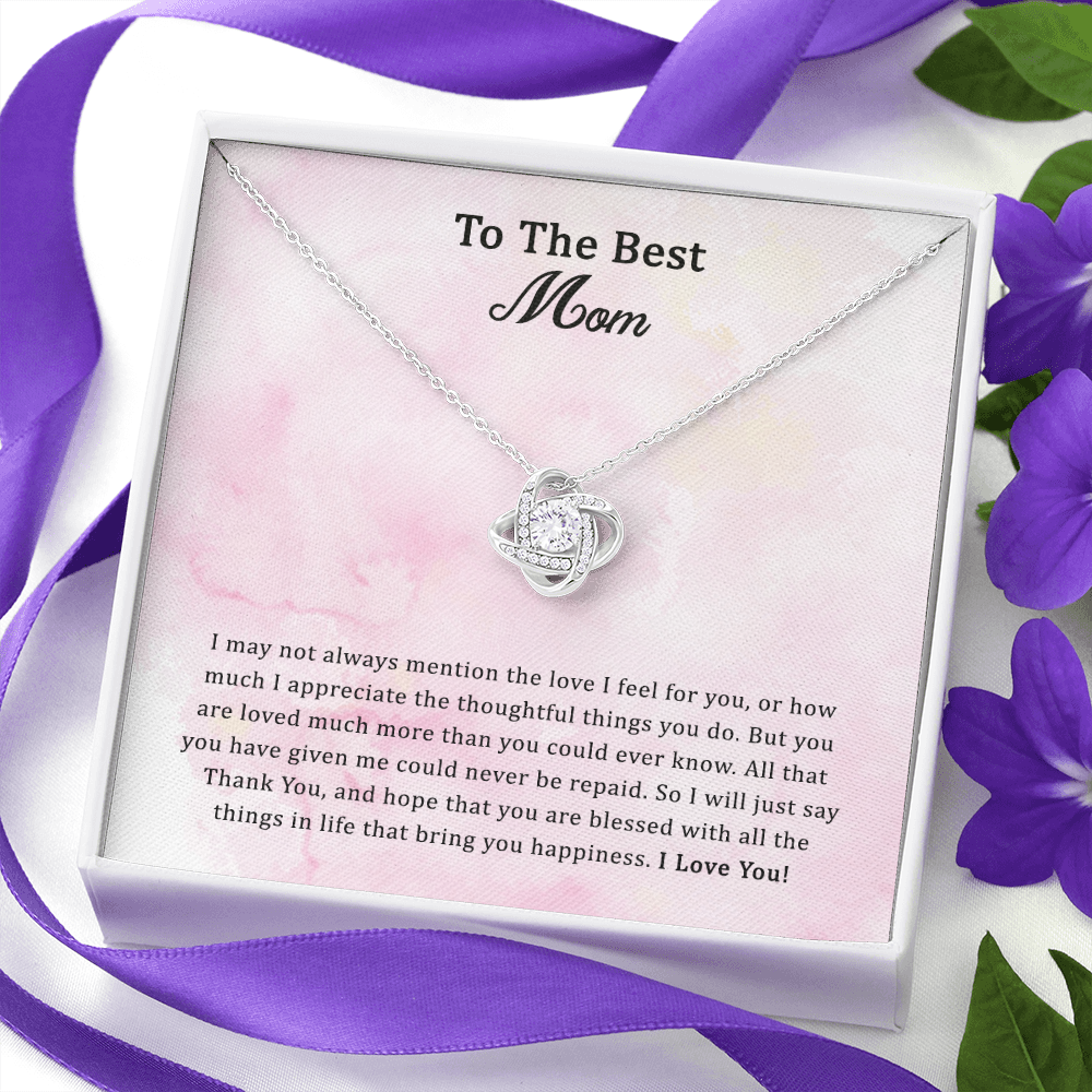 Best Mom Necklace Gifts - You Are Loved Much More Than You Could Ever Know