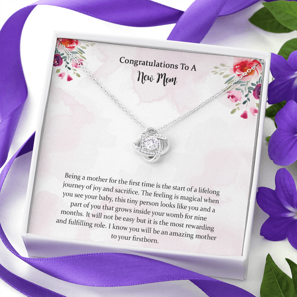 Pregnancy Gift Necklace,Baby Shower Gift, New Mom, Expectant Mother, Pregnant Friend