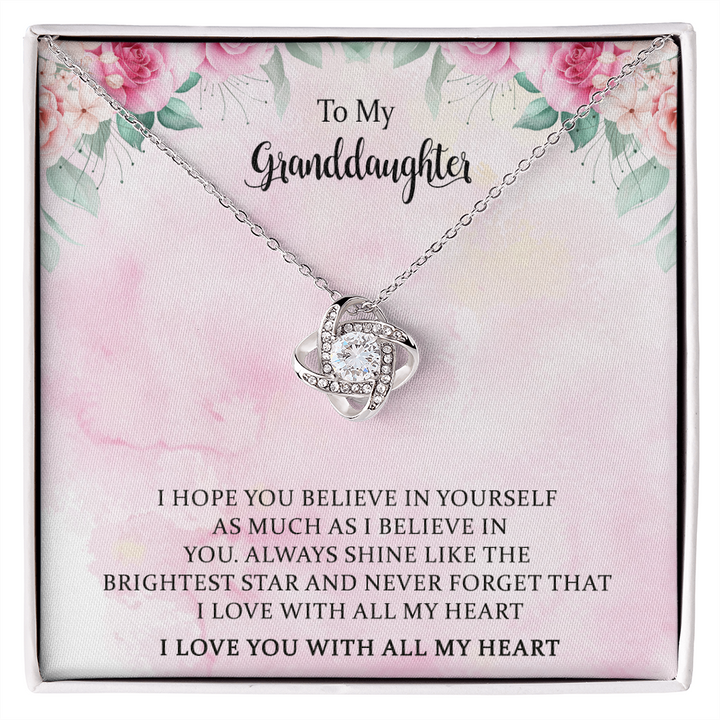 Shine on granddaughter necklace sale