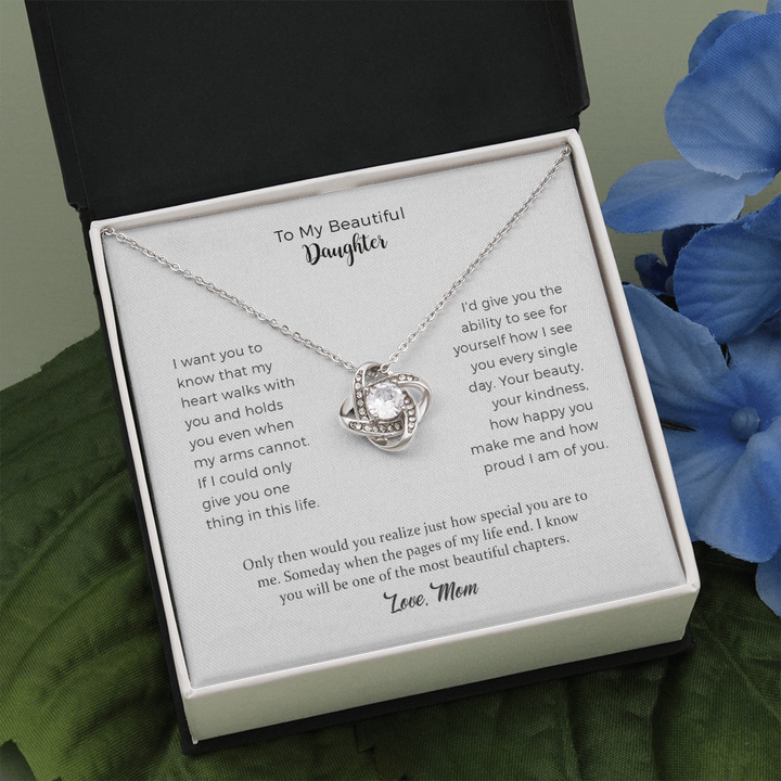 To My Lovely Daughter | Alluring Beauty necklace – Gift Store Collection