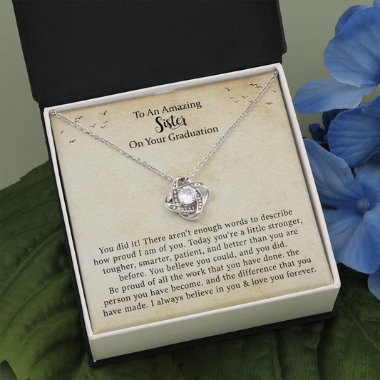 Sentimental Gift For Sister, Meaningful Present For Sister On Graduation, College Graduation Gift For Sister, Graduation High School Gift