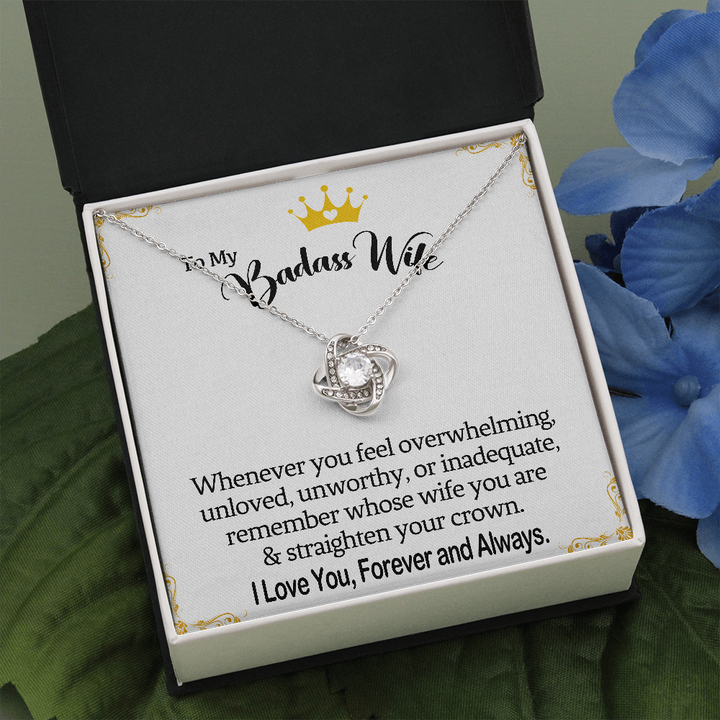 To My Dear Wife, Thank you - Lucky In Love - Pendant Necklace - The Pe –  Liliana and Liam