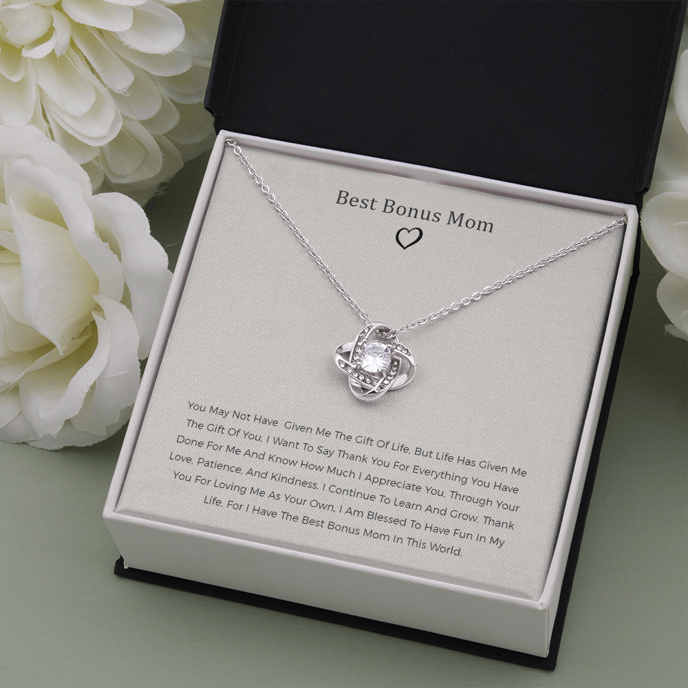 Stepmom Necklace Gift From Daughter, The Other Mom Gift, Second Mom Gi
