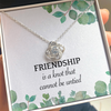 Friendship Is A Knot That Cannot Be Untied Necklace Gift For Friends