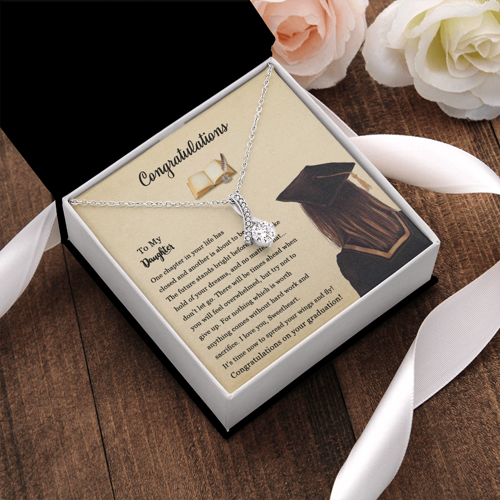Graduation Gifts For Her 2022,  Don't Let Go Alluring Beauty Necklace， College Graduation Gifts For Her