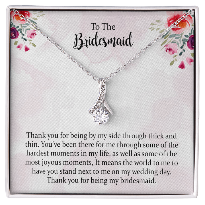 NEW! Best Day Ever Necklace + card/env - Bridesmaid – Lucky Feather  Wholesale