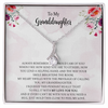 Granddaughter Gift From Grandma, Alluring Beauty Necklace From Grandmother, My Love For You