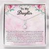 Dear Daughter Necklace: Gift for Daughter, Daughter Jewelry