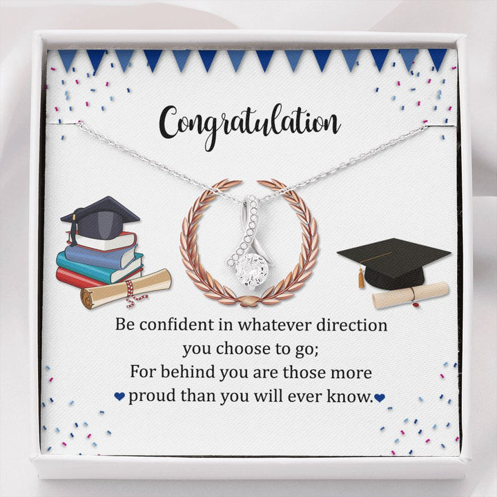 Graduation Gifts for Her - Inspirational Cuff Bracelet for Daughter Son  Friends Class of 2020 Mantra Hidden Message Jewellery Gift (with box) | Wish