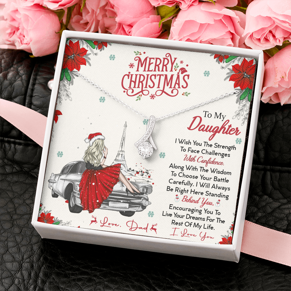 Daughter Gifts From Mom and Dad Necklace