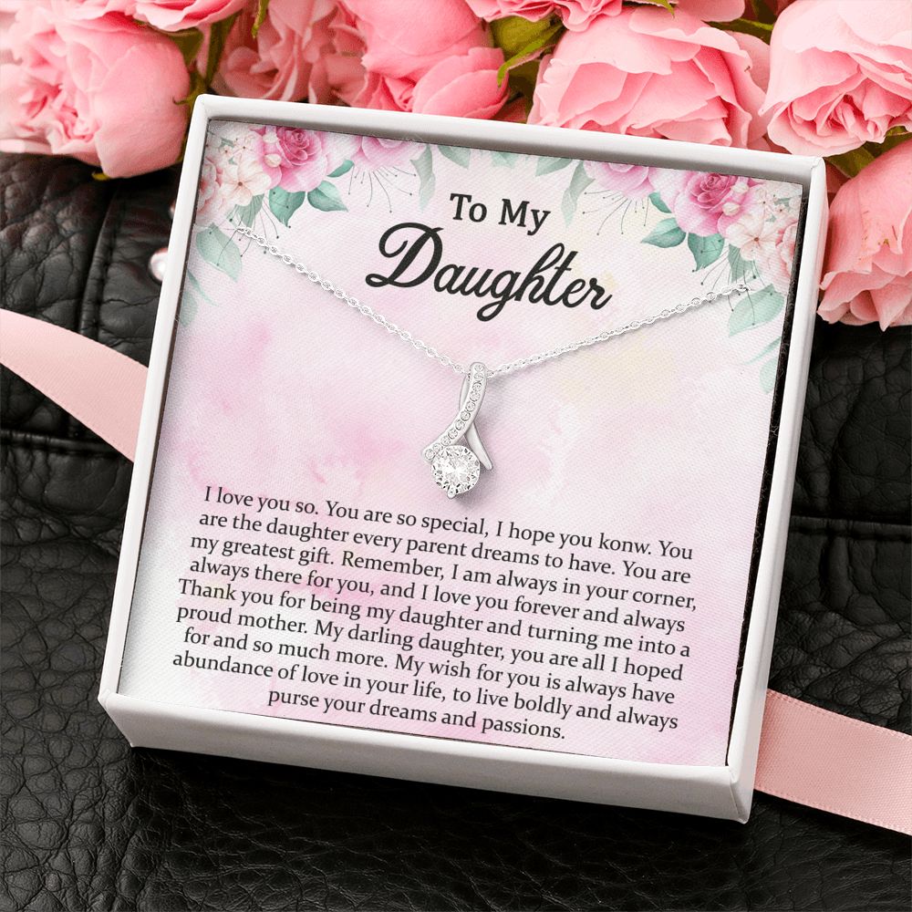 Daughter Gift from Mom to Daughter Necklace Gift for Daughter Birthday Gift