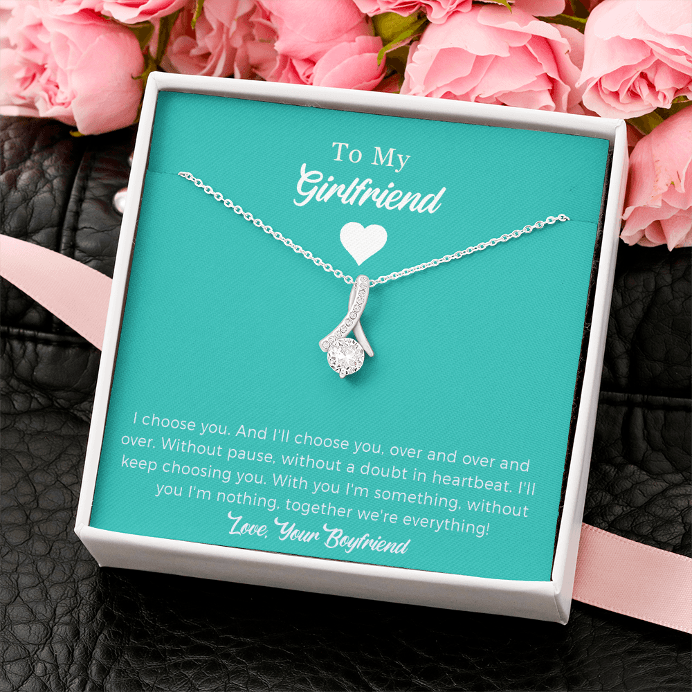 Girlfriend Alluring Beauty Necklace Gift For Girlfriend Form Boyfriend