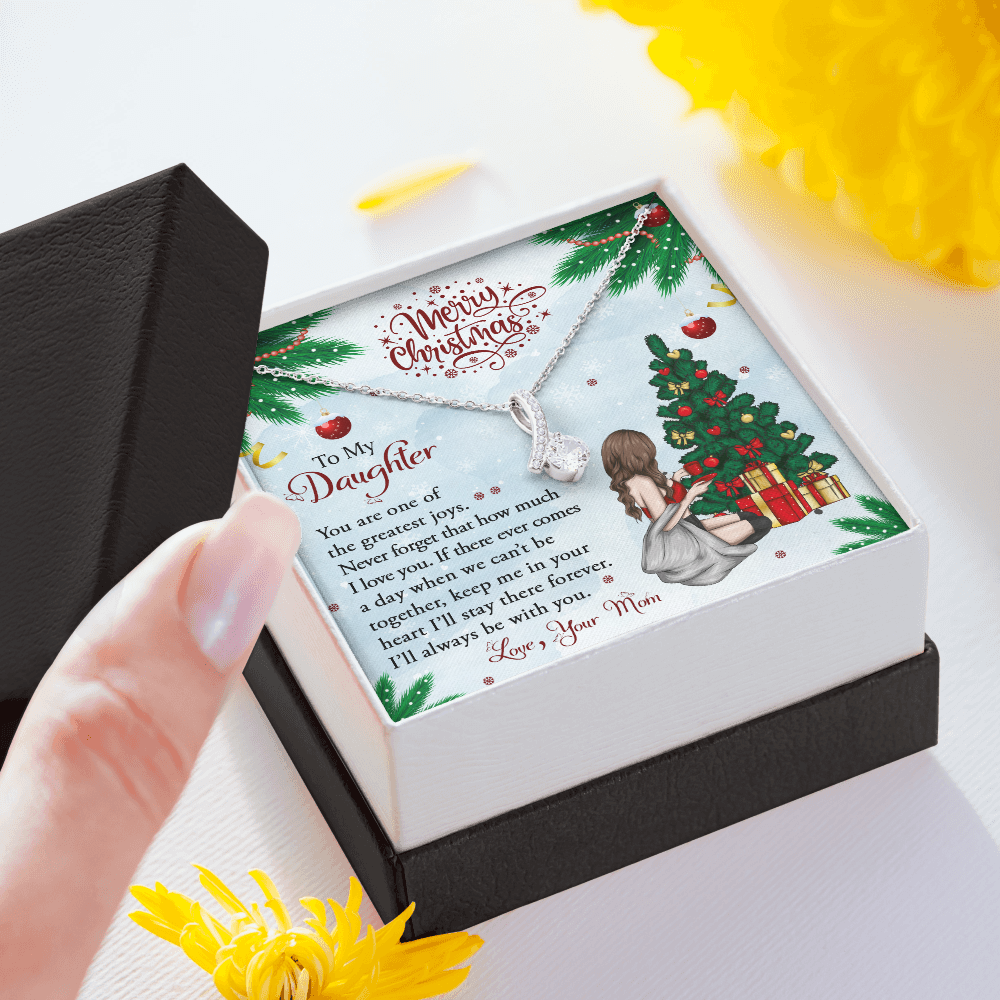 Daughter Gifts From Mom and Dad Necklace