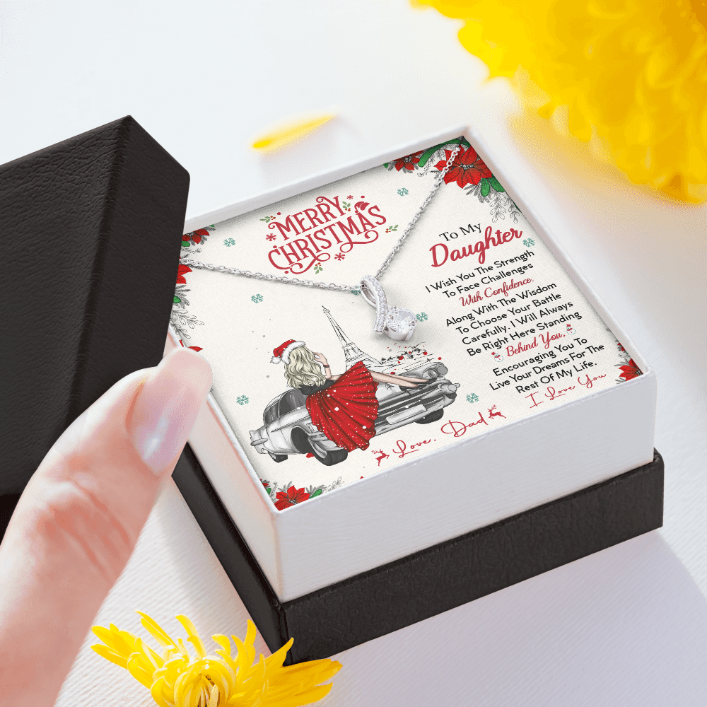 Daughter Gifts From Mom and Dad Necklace