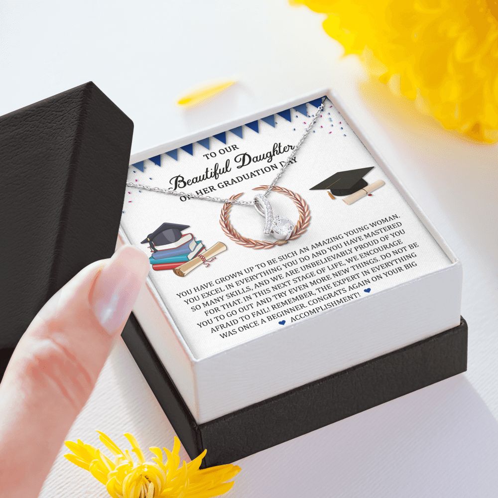 Graduation Necklace For Girls Alluring Beauty Necklace