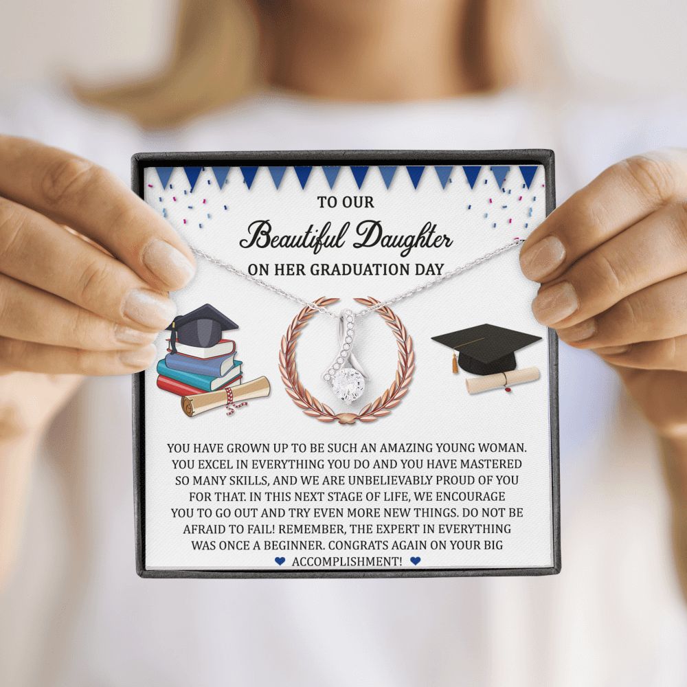 Graduation Necklace For Girls Alluring Beauty Necklace