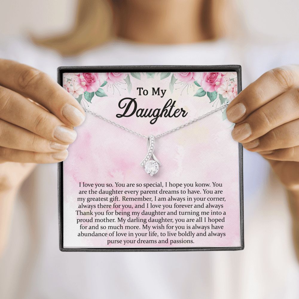 Daughter Gift from Mom to Daughter Necklace Gift for Daughter Birthday Gift