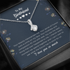 To My Girlfriend Necklace Gift - I Cherish Every Moment We Spend Together
