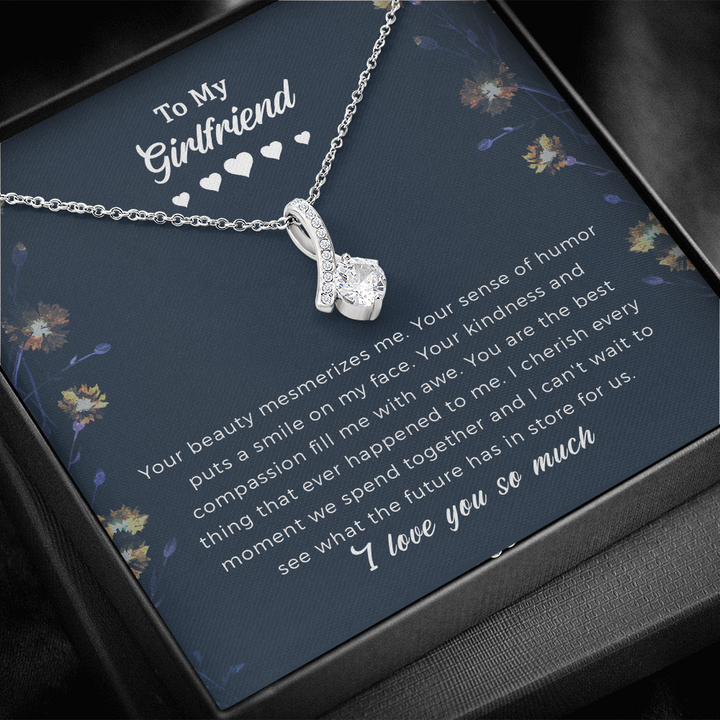 Amazon.com: Choke Personalized Gift - Interlocking Hearts Pendant Necklace,  To My Soulmate, You Complete Me, Girlfriend/Wife Gift, Girlfriend/Wife  Birthday Gift, Anniversary HLT10650 : Clothing, Shoes & Jewelry